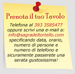 Prenota il tuo tavolo